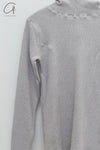 BASERANGE 24 Autumn/Winter Hanifa Hoodie Portugal BAS-TOHH-RC-WI24-HH Mixed Grey